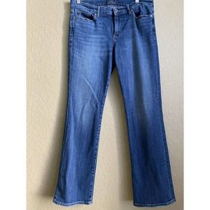 Lucky Brand Jeans Womens Sweet Boot Denim Washed Size 12/31